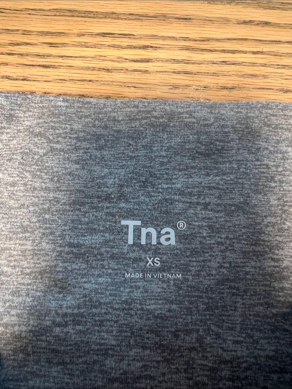 NWOT - TNA Heather Gray High-Rise Leggings / Size XS - Picture 2 of 7